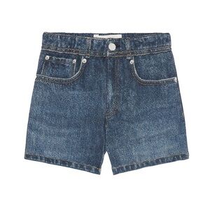 Rag & Bone Dark Wash Miramar pull on Denim Shorts size Small